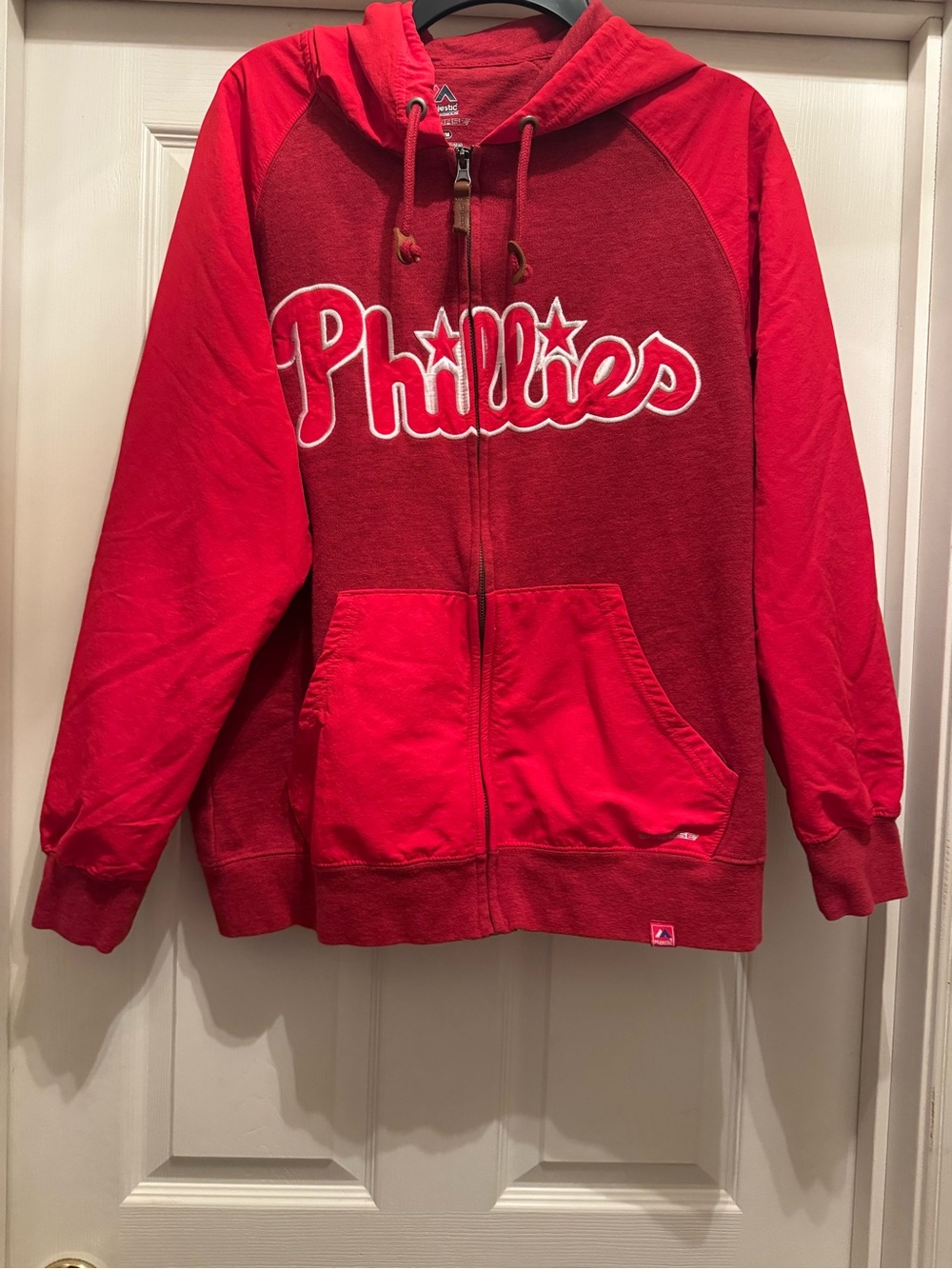 Majestic Philadelphia Phillies Full-Zip Hoodie Jacket